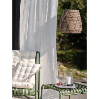 Lampa rattanowa wisząca boho z polirattanu Lollo